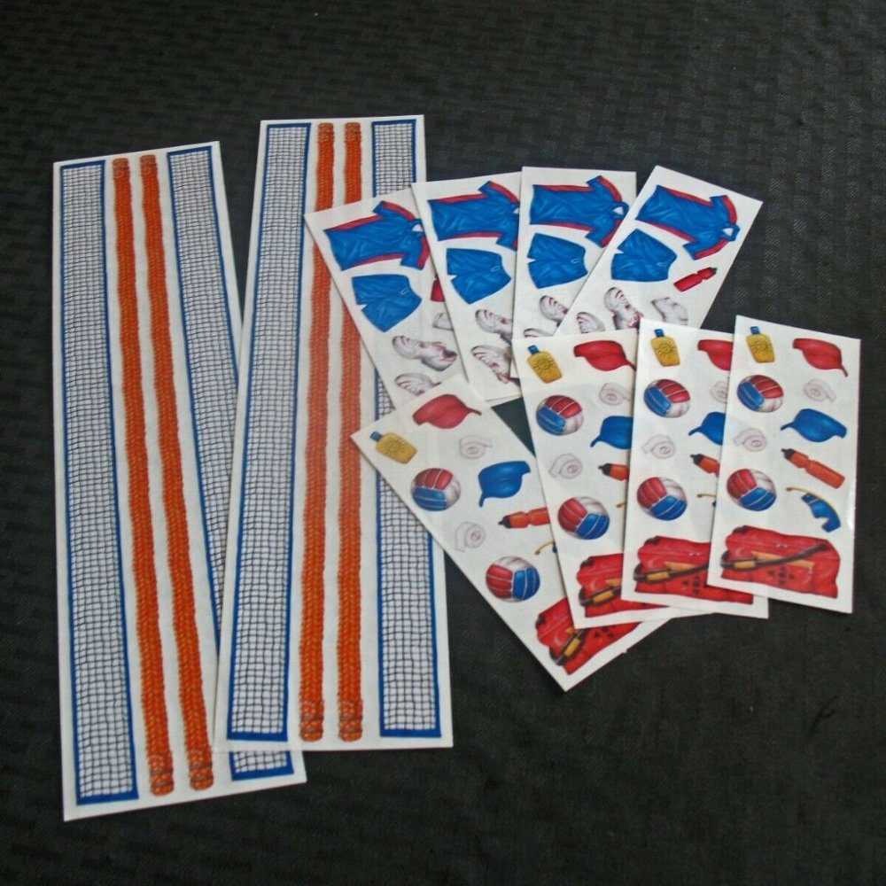Creative Memories Lot of Volleyball Stickers